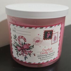 Bath & Body Works Crushed Candy Cane 3-wick Candle